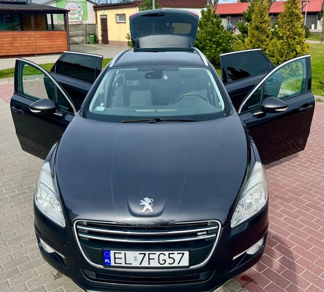 Peugeot 508 cena 21800 przebieg: 302000, rok produkcji 2011 z Łódź małe 67